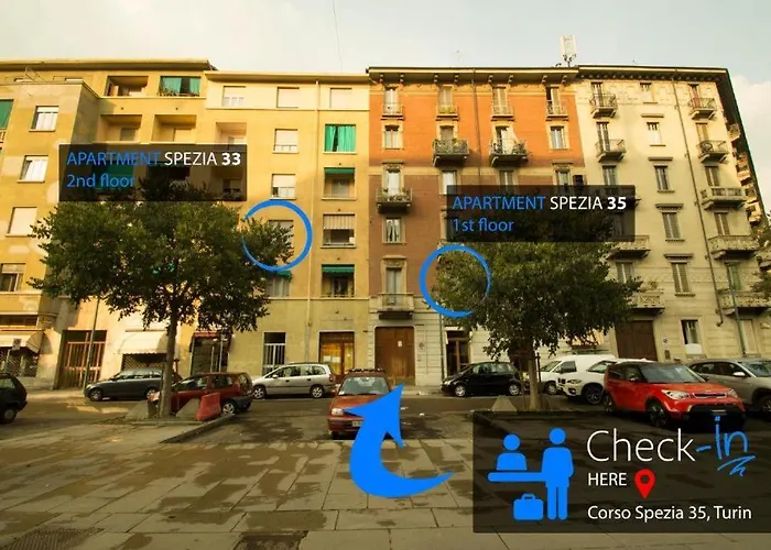 Spezia 35 Апартаменты Турин